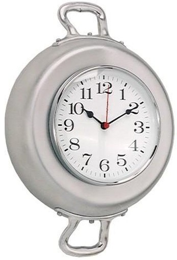 OTTINETTI TEGAME OROLOGIO ALLUMINIO SATINATO 2 MANICI cm. 40