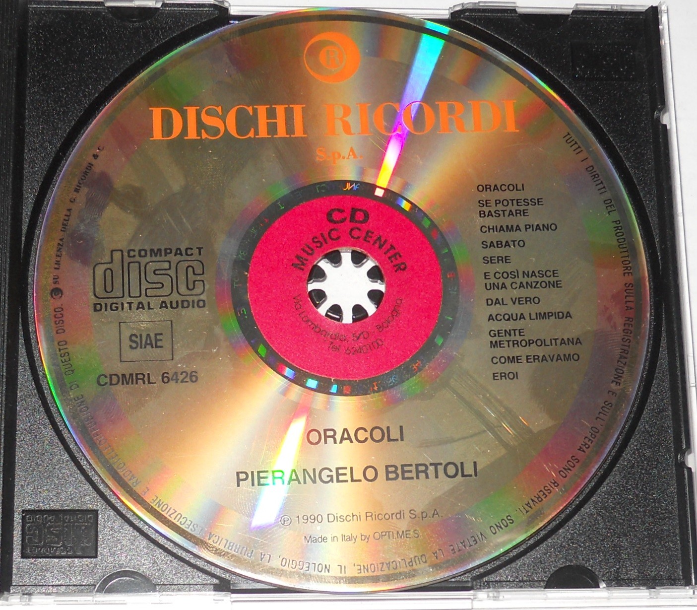 Pierangelo Bertoli - Oracoli 