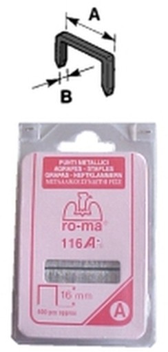 PUNTI X PINZATRICI 116 600PZ