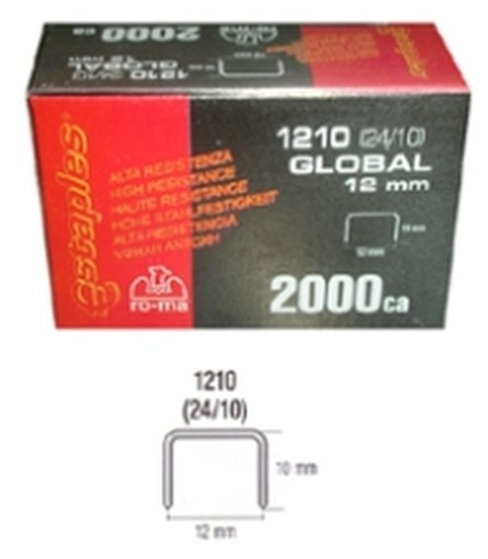 SCATOLE 5-PUNTI X PINZATRICI 1210 2000PZ