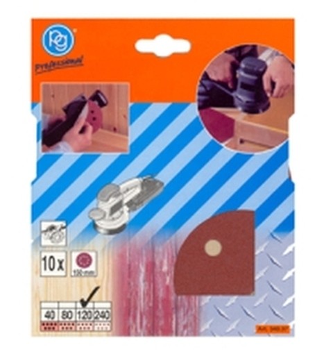 DISCHI PG 349.96 VELCRO 150 10P