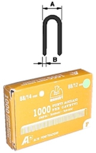 PUNTI X FISSACAVI 88/14 1000PZ