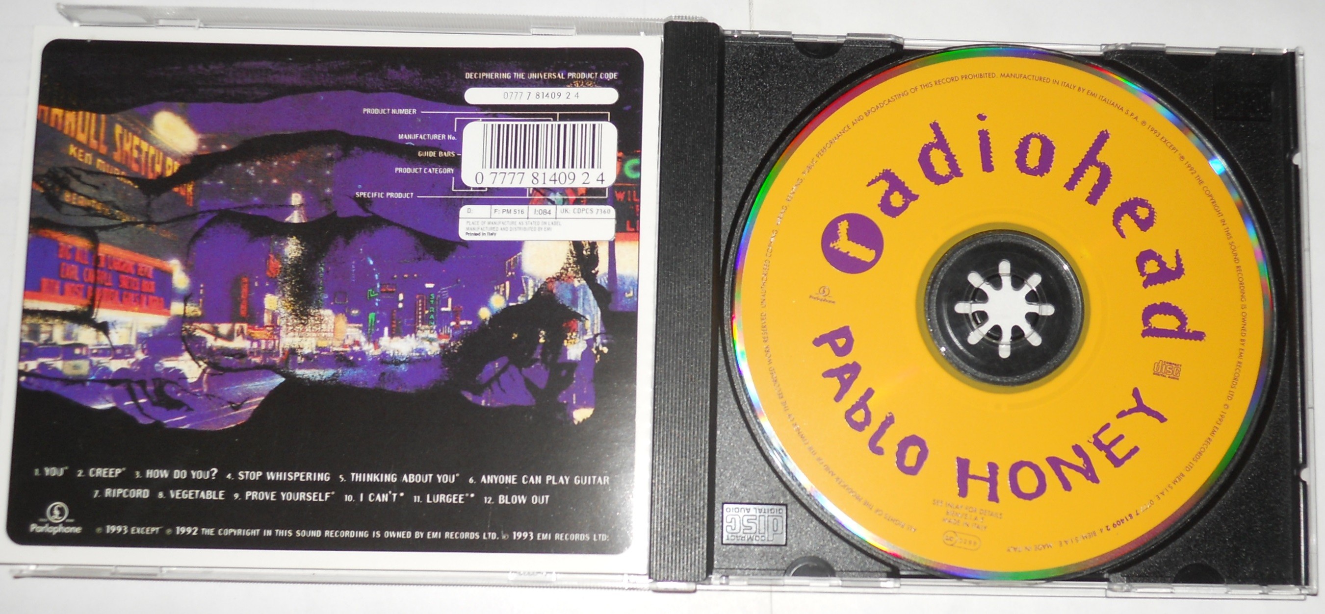 Coldplay -  Pablo Honey
