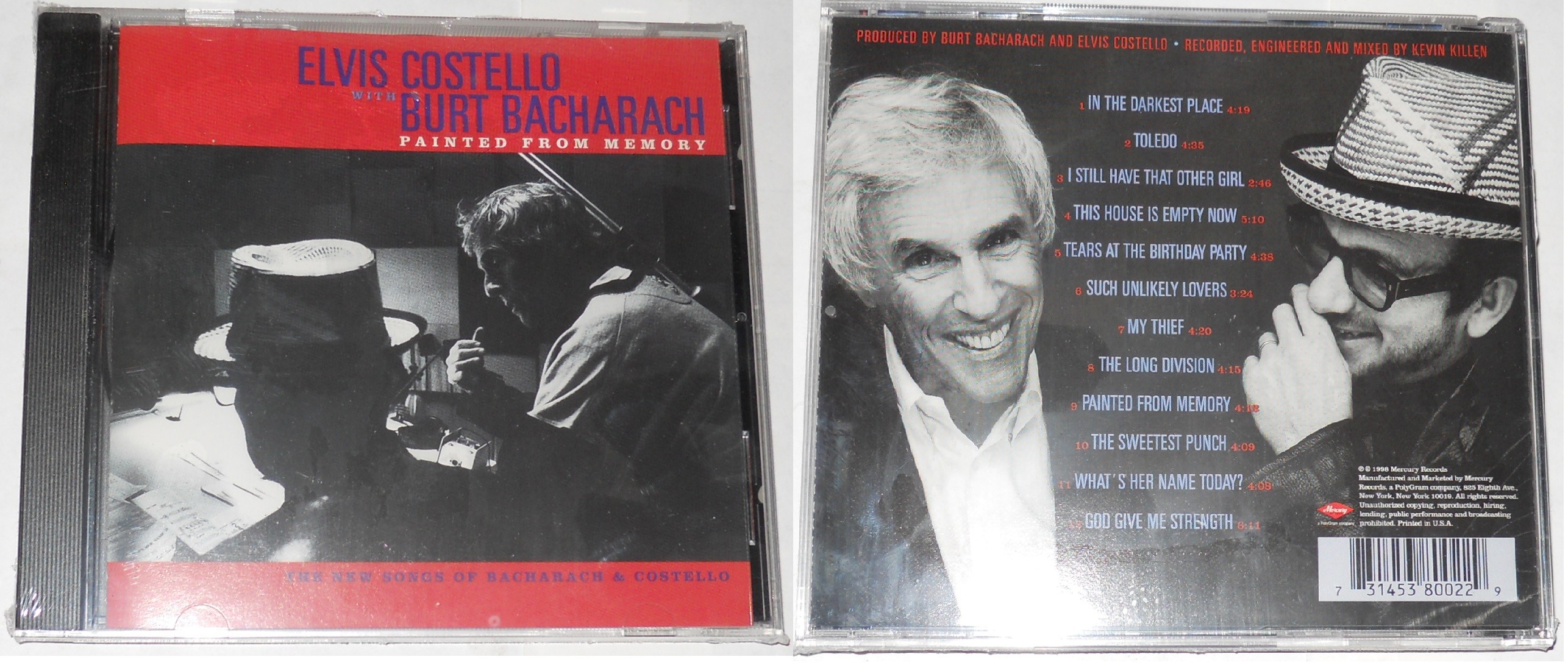 Elvis Costello with Burt Bacharach - Painted From Memory