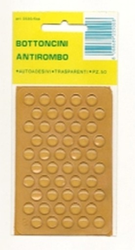 BLISTER 30-PARACOLPI ADESIVI TRASPARENTE PZ.50