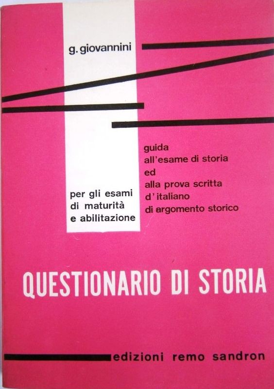 Questionario di storia