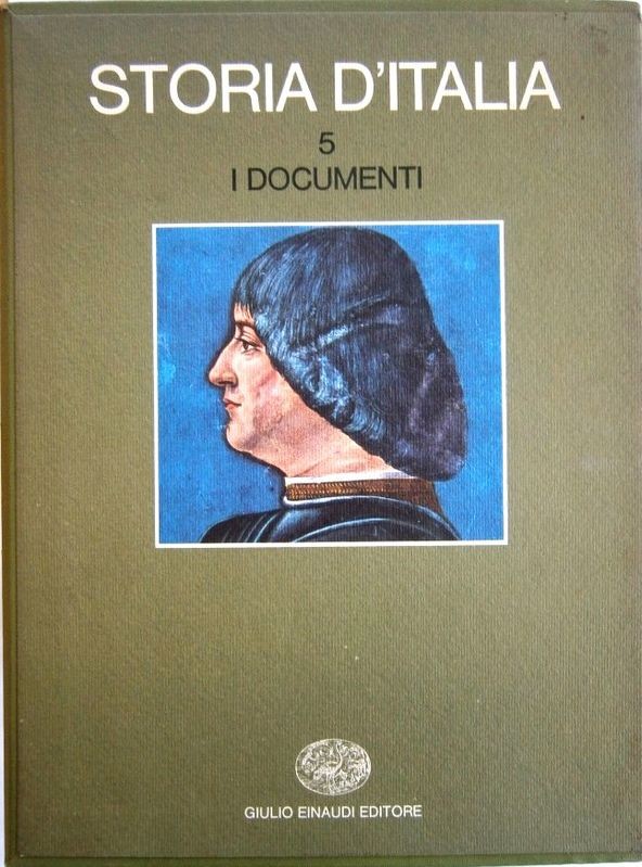 Storia d'Italia 5. I documenti. 2 volumi