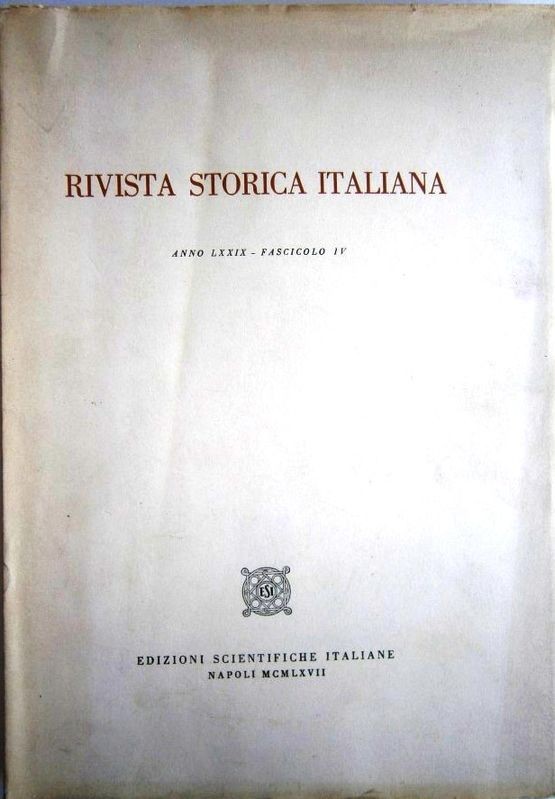 Rivista storica italiana