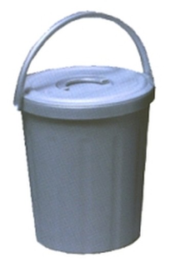 PATTUMIERE CON COPERCHIO LT.15