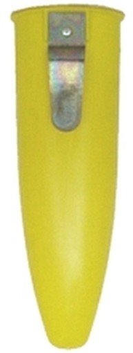 PORTACOTI IN PLASTICA ATTACCO IN LAMIERA ZINCATA.