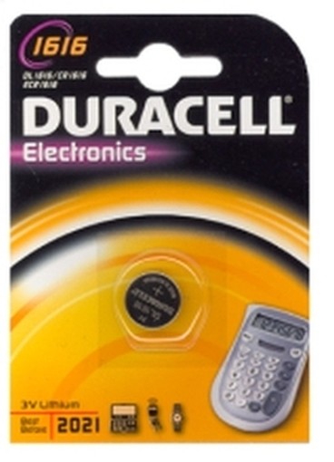 BLISTER 10-PILE DURACELL 1616 LITIO 1PZ