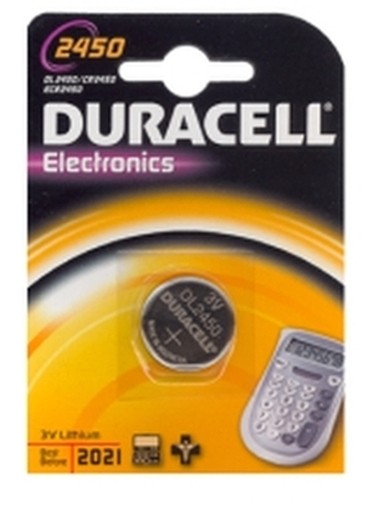 BLISTER 10-PILE DURACELL 2450 LITIO 1PZ