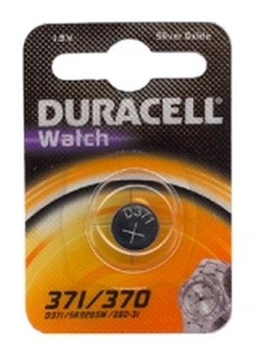 BLISTER 10-PILE DURACELL 371/370 1PZ