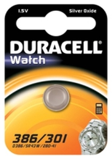 BLISTER 10-PILE DURACELL 386/301 1PZ