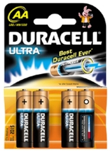 BLISTER 20-PILE DURACELL_ULTRA STILO 4PZ
