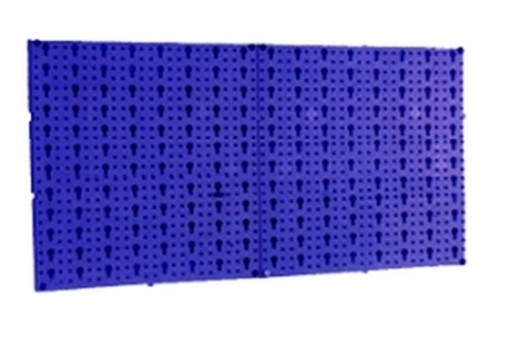 PEZZI 6-PANNELLI FORATI X CHIAVI BLU