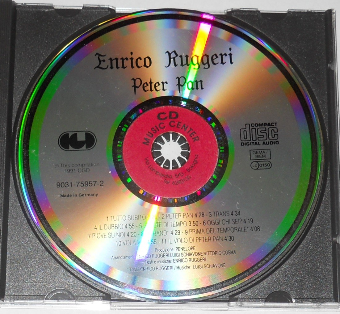 Enrico Ruggeri - Peter Pan