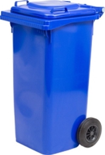PORTAIMMONDIZIE QUADRI LT.120 BLU