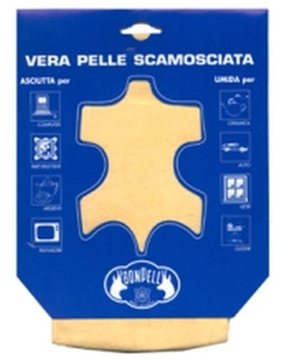 PELLE SCAMOSCIATA AUTO TG.25/B