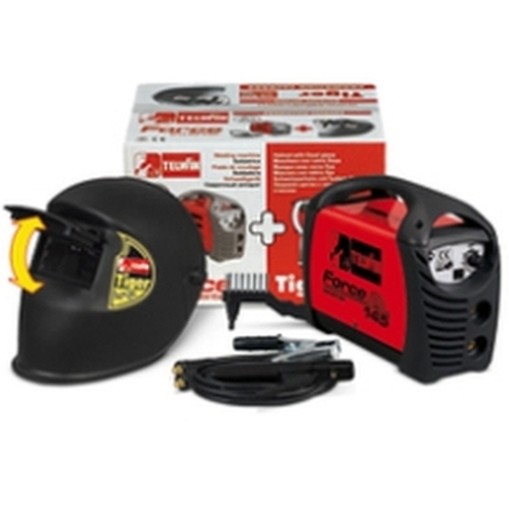 SALDATRICI INVERTER + MASCHERA TIGER TELWIN FORCE 145+TIGER