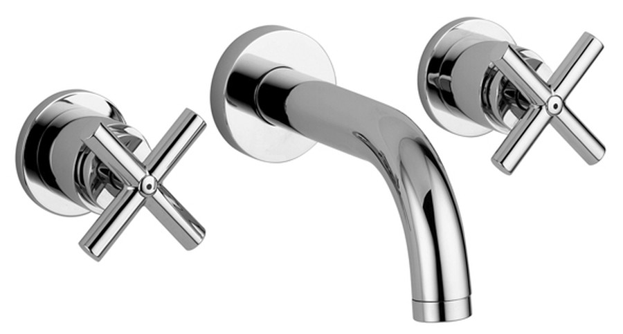 QUATTRO Batteria lavabo incasso bocca L 175