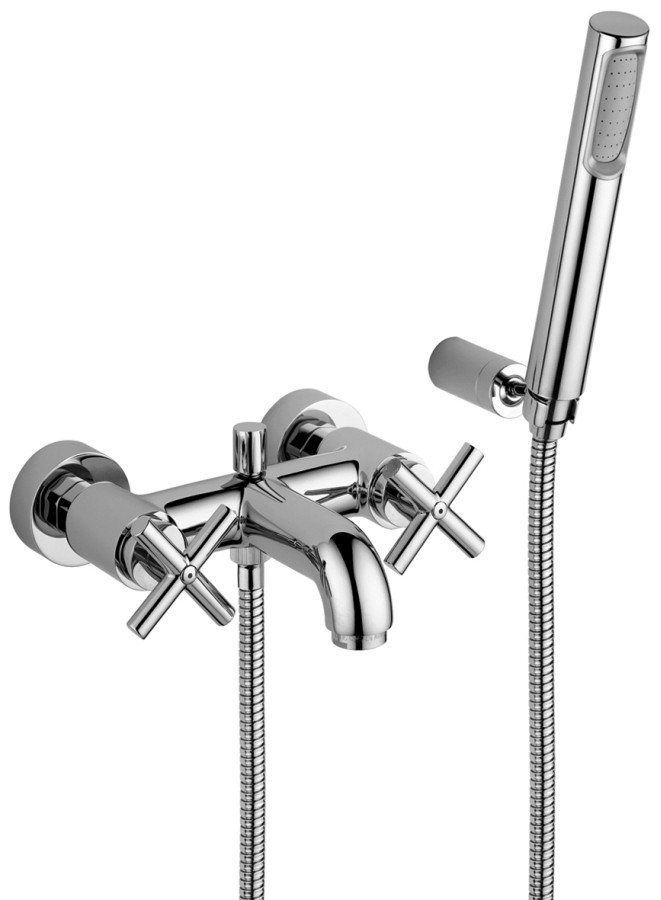 QUATTRO Gruppo vasca con duplex