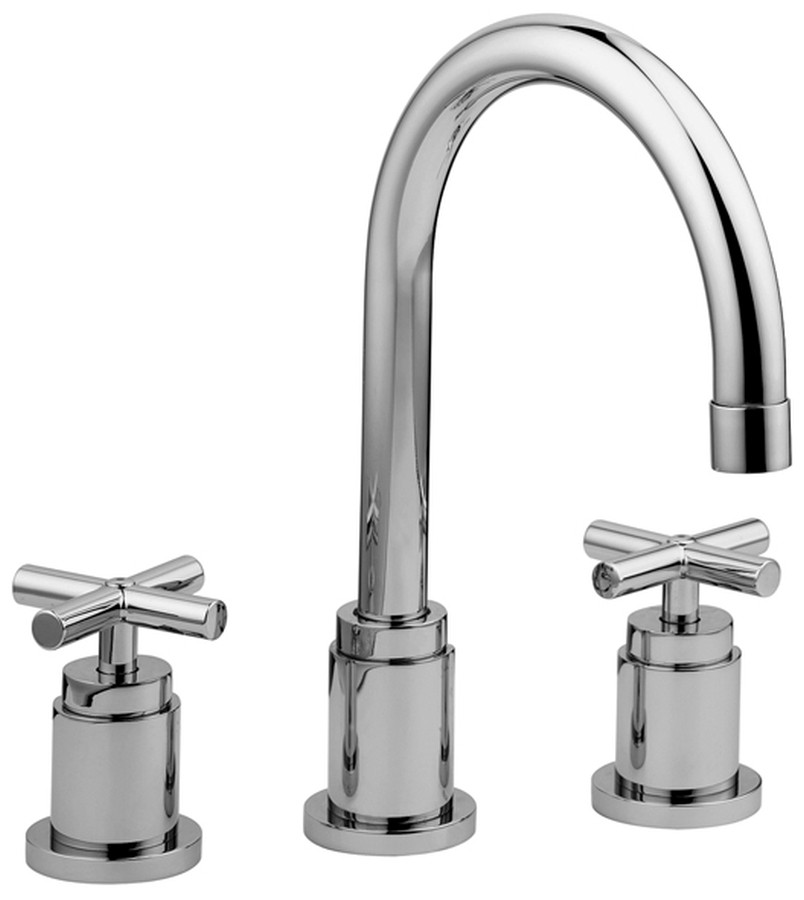 QUATTRO Batteria lavabo Scarico Automatico 1'