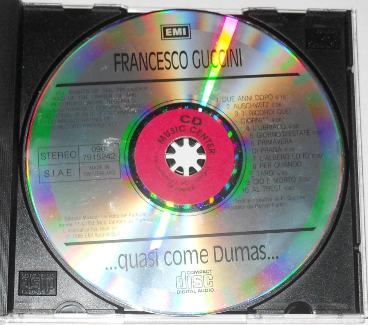 Francesco Guccini - Quasi come Dumas