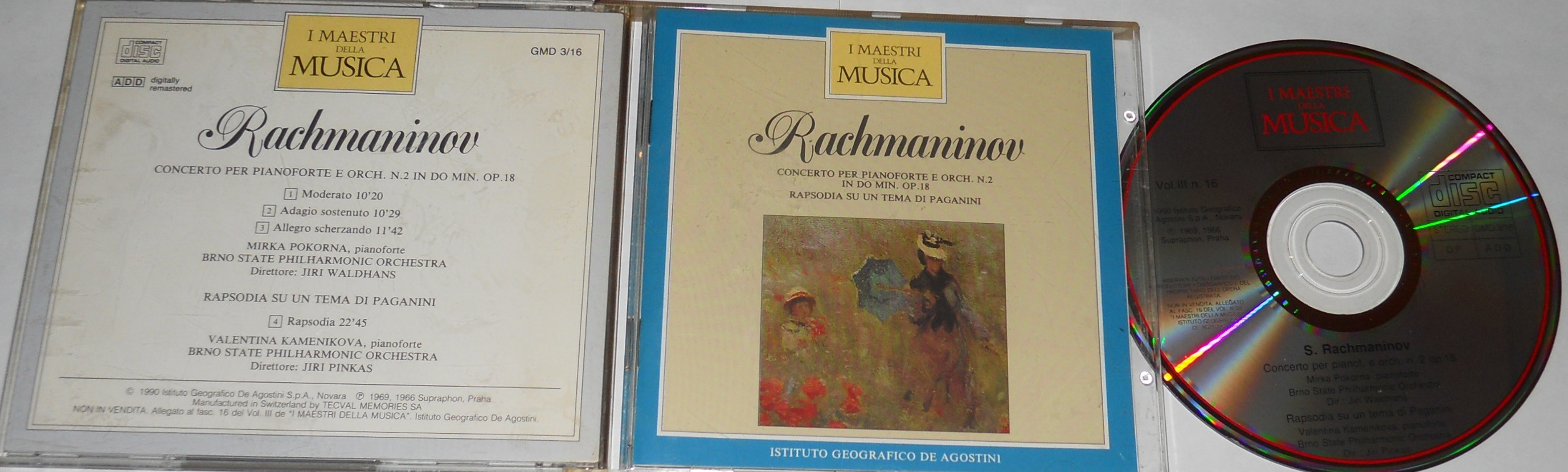 rachmaninov concerto per pianoforte