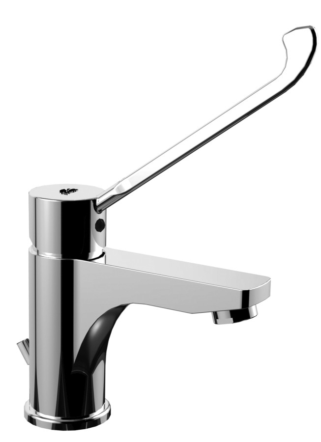 RED Miscelatore lavabo Scarico Automatico 1'1/4 leva clinica