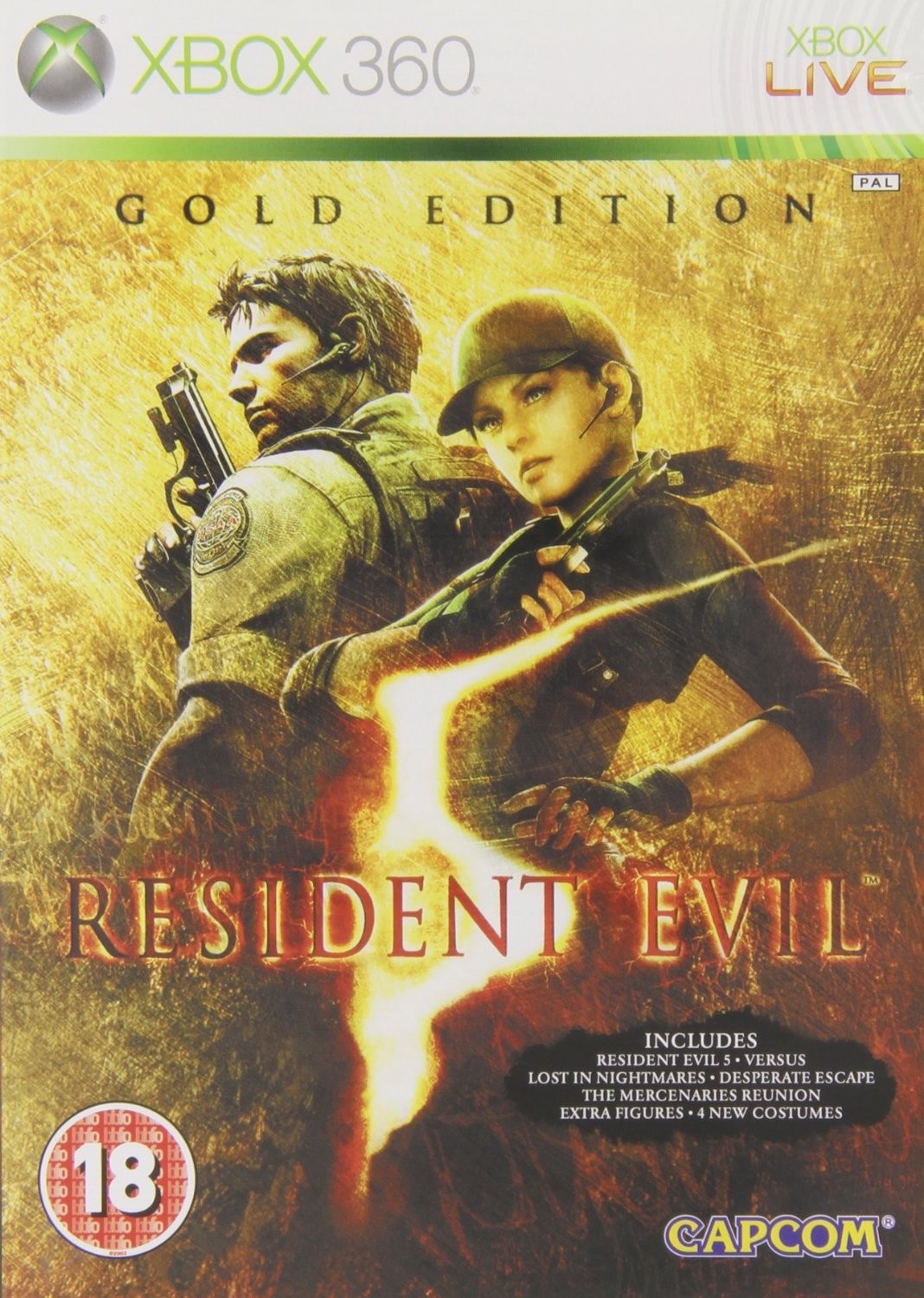 Resident Evil - Gold Edition (Edizione UK) - XBox 360