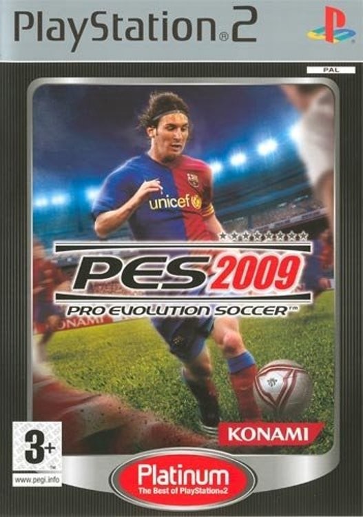  Pro Evolution Soccer 2009 PLT PS2