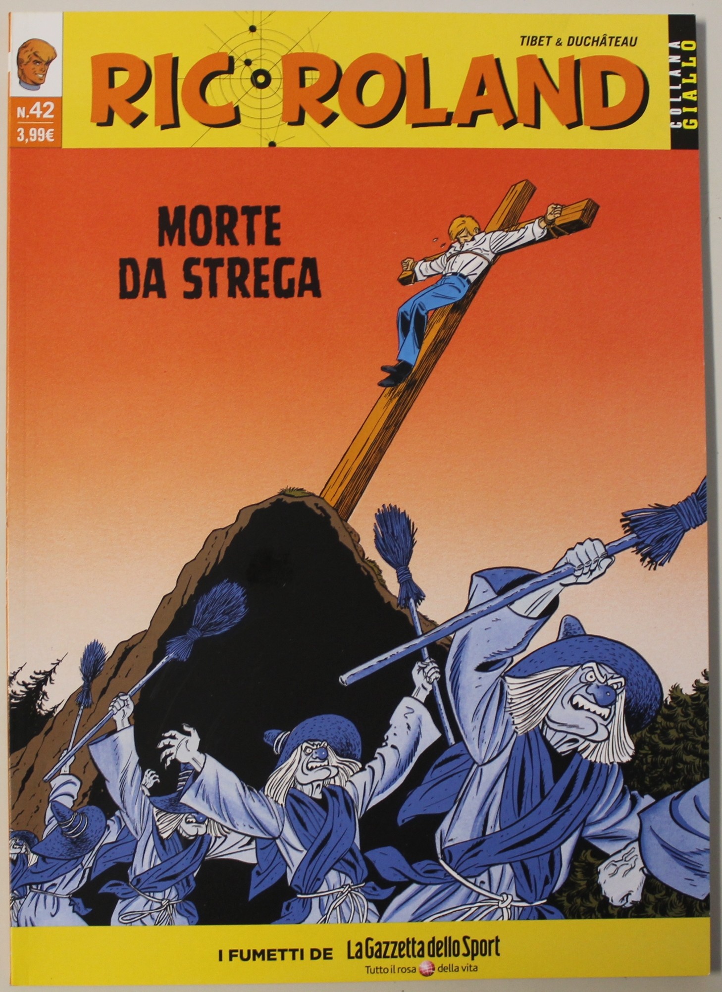 RIC ROLAND, MORTE DA STREGA, GAZZETTA DELLO SPORT USCITA 42