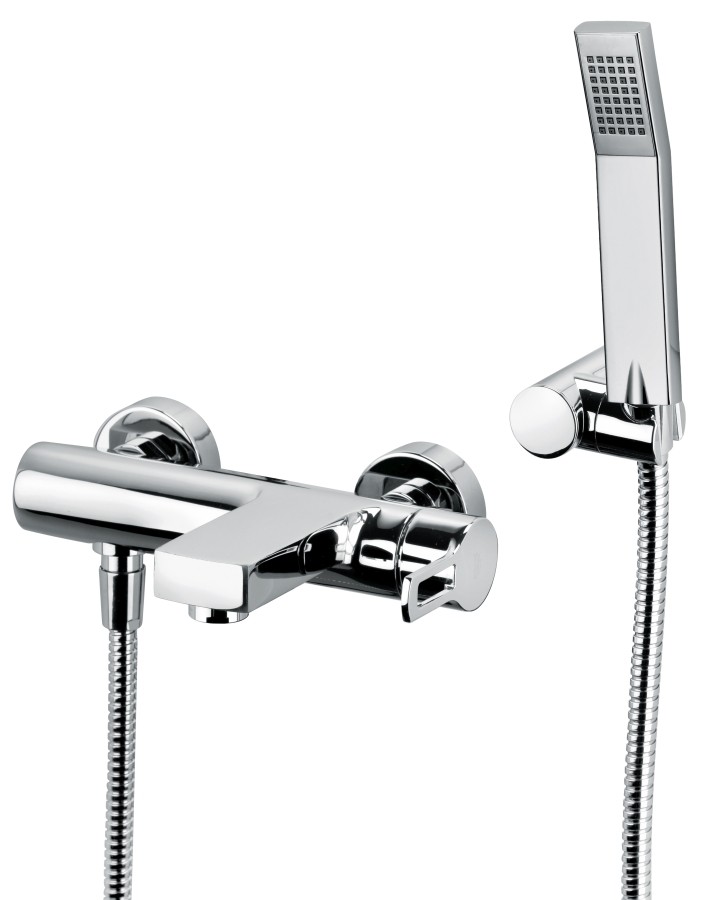 RINGO Miscelatore vasca con duplex doccia Level
