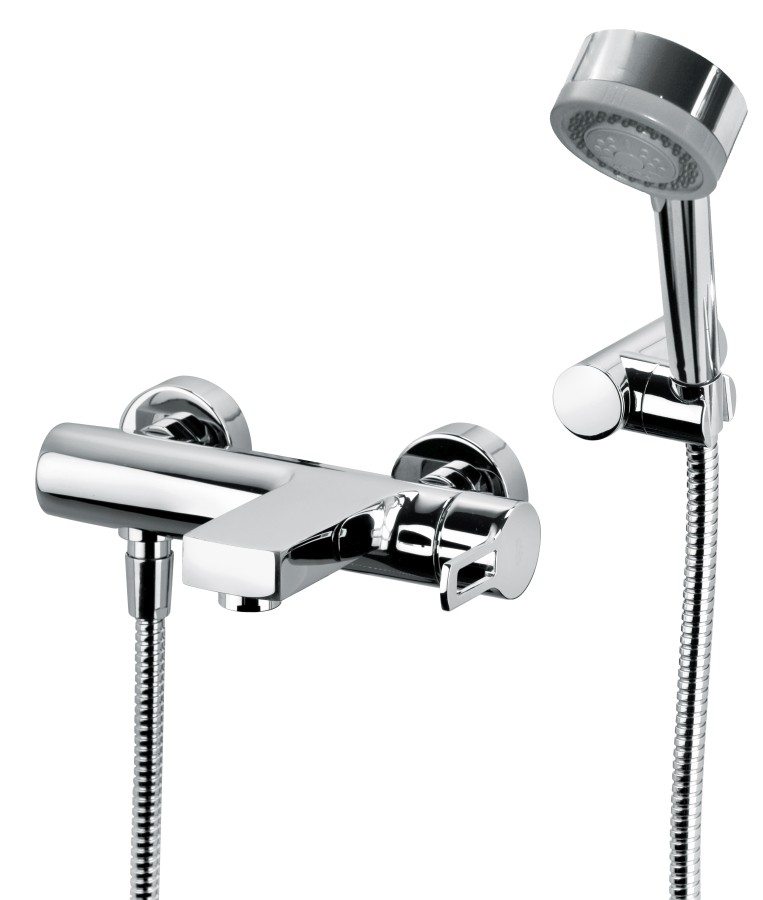 RINGO Miscelatore vasca con duplex doccia Majorca