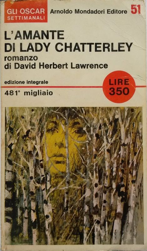 L'AMANTE DI LADY CHATTERLEY,David Herbert Lawrence,Arnoldo Mondadori Editore