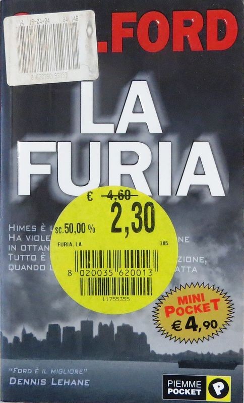 La furia,G.M. Ford,Piemme 