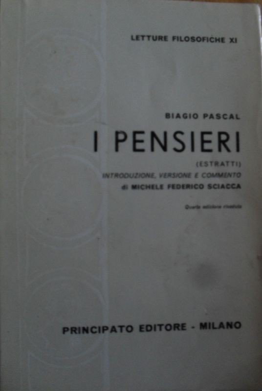 I pensieri,Biagio Pascal,Principato