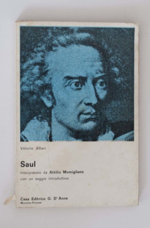 Saul,Vittorio Alfieri,G.D'Anna