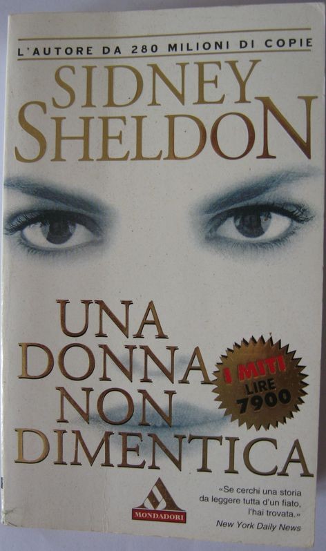 Una donna non dimentica,Sidney Sheldon,Mondadori
