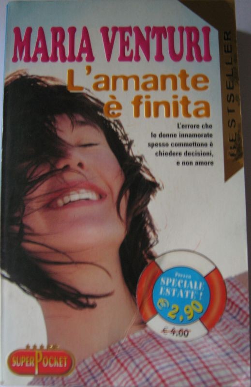 L'amante è finita,Maria Venturi,R.L. Libri su licenza RCS Libri S.p.A.