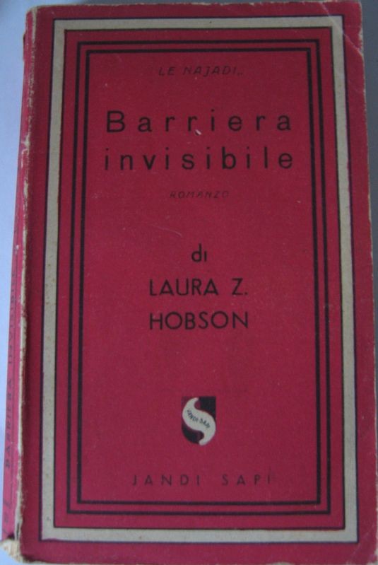 Barriera invisibile,Laura Z. Hobson,Jandi Sapi