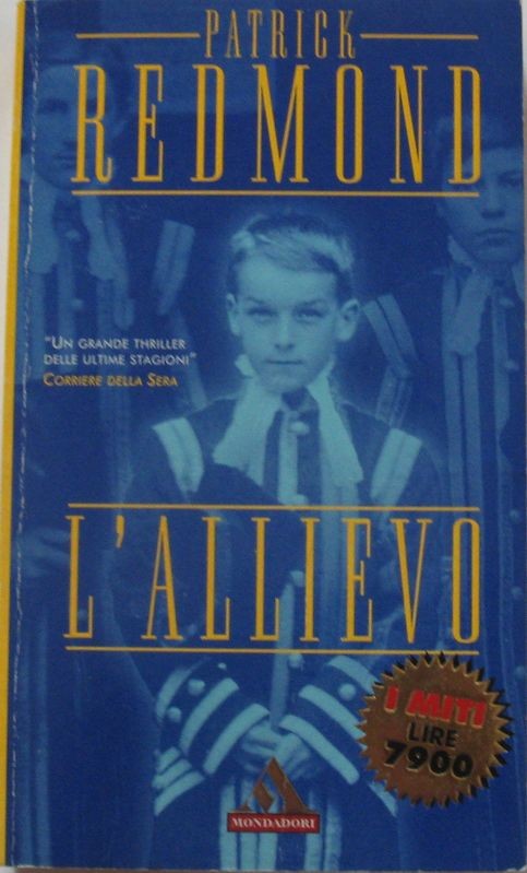 L'allievo,Patrick Redmond,Mondadori