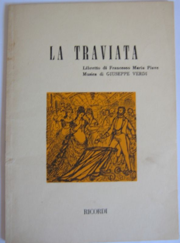 La traviata,Francesco Maria Piave,Ricordi