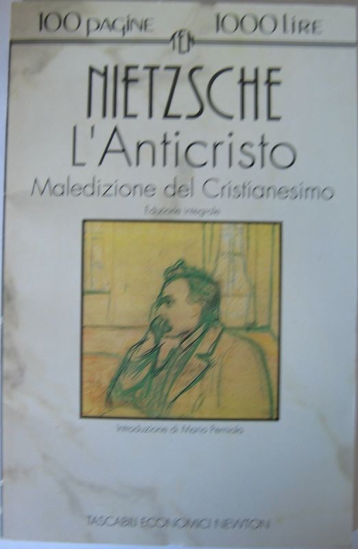 L'Anticristo,Friedrich W. Nietzsche,Newton Compton