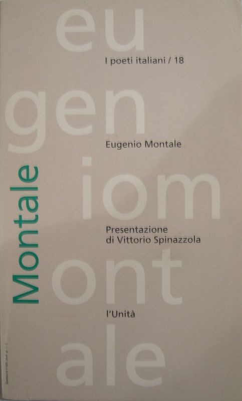 Montale,Eugenio Montale,L'Unità