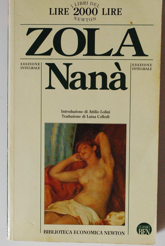 Nanà,Émile Zola,Biblioteca economica Newton