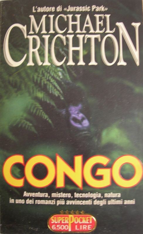 Congo,Michael Crichton,SuperPocket