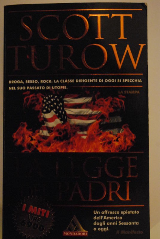 La legge dei Padri,Scott Turow,Mondadori