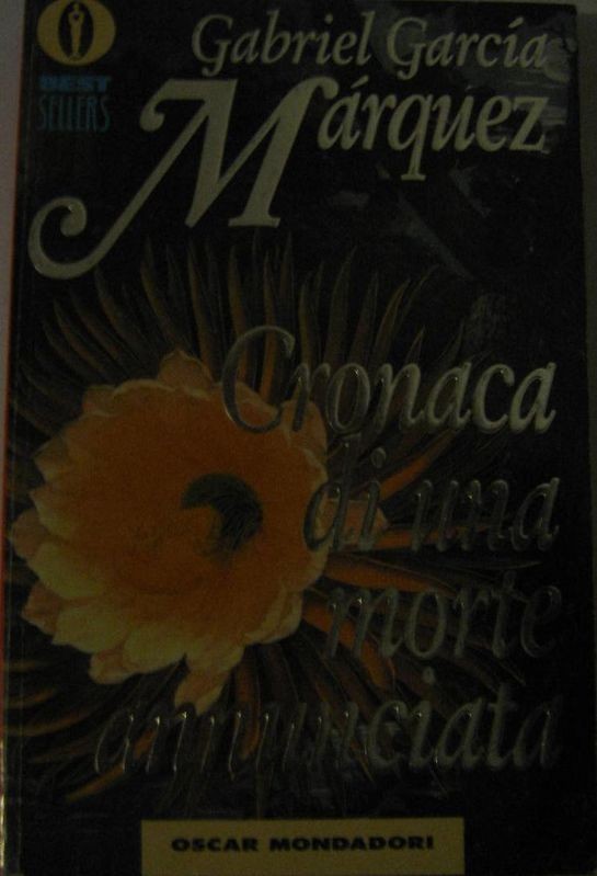 Cronaca di una morte annunciata,Gabriel Garcia Marquez,Mondadori